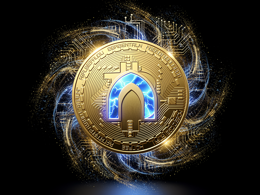 ARK golden coin